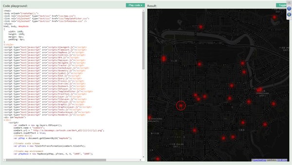 Design an Interactive Map